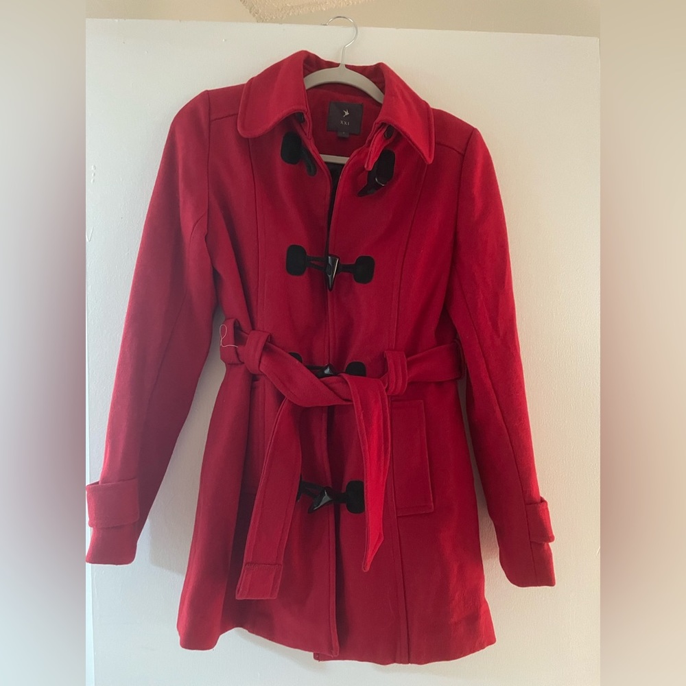 Forever 21 red stylish jacket/ coat